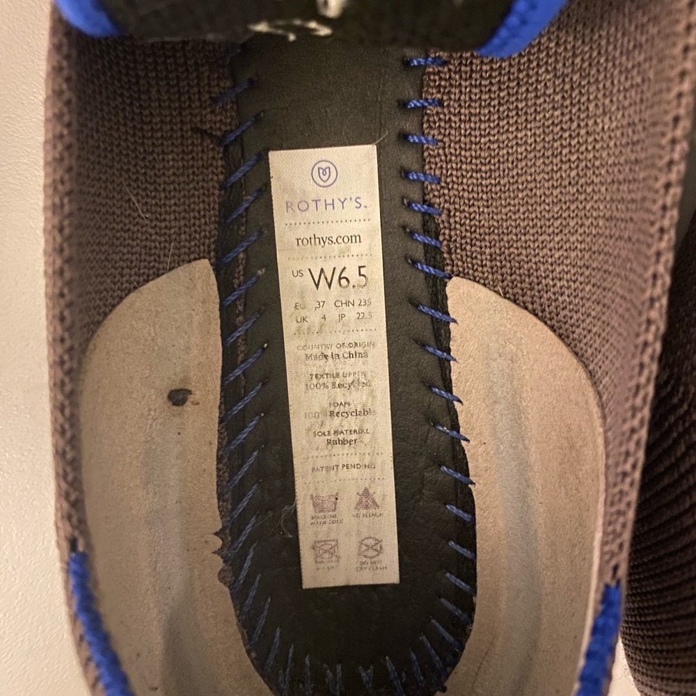 Rothy’s The Flat In Retired Color Mink Size 6.5 - image 3